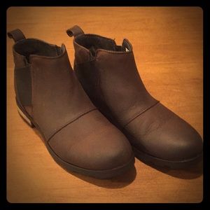 Sorel Emilie Chelsea Boots, Cattail Brown
